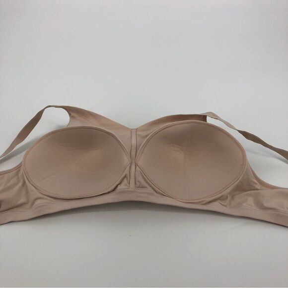 Warners Simply Perfect Wireless Bra 2XL Beige Nude RN0212T - Picture 7 of 11
